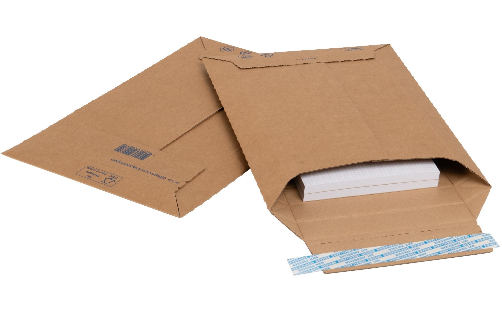 Brieger Versandumschlag Brimail Braun, 100 Stück Brieger Versandumschlag Brimail Braun, 100 Stück