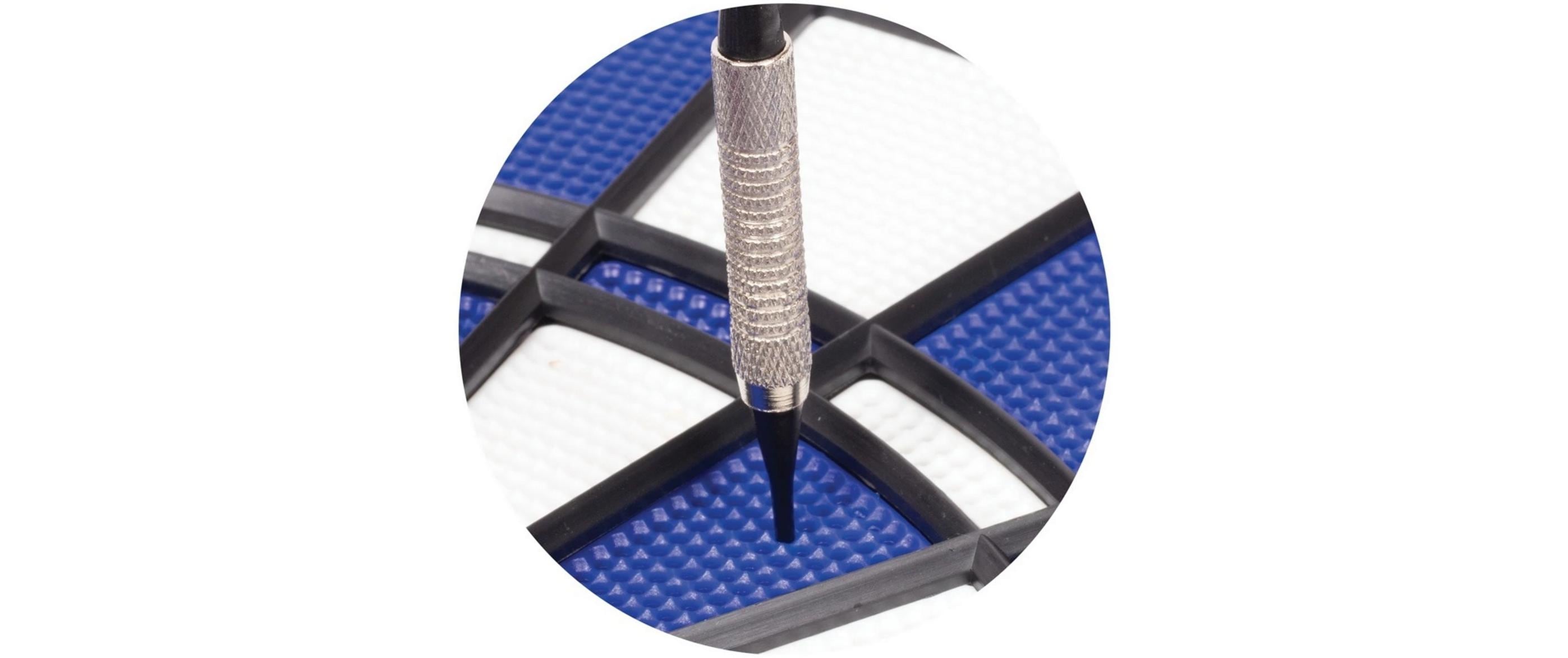 Unicorn Elektronische LED Dartscheibe inkl. 6 Pfeile