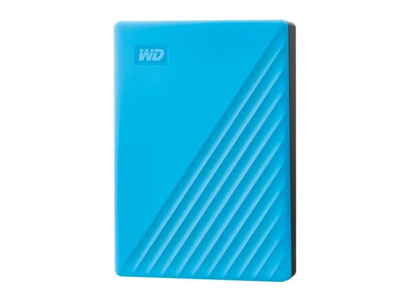Western Digital Externe Festplatte My Passport 4 TB, Blau