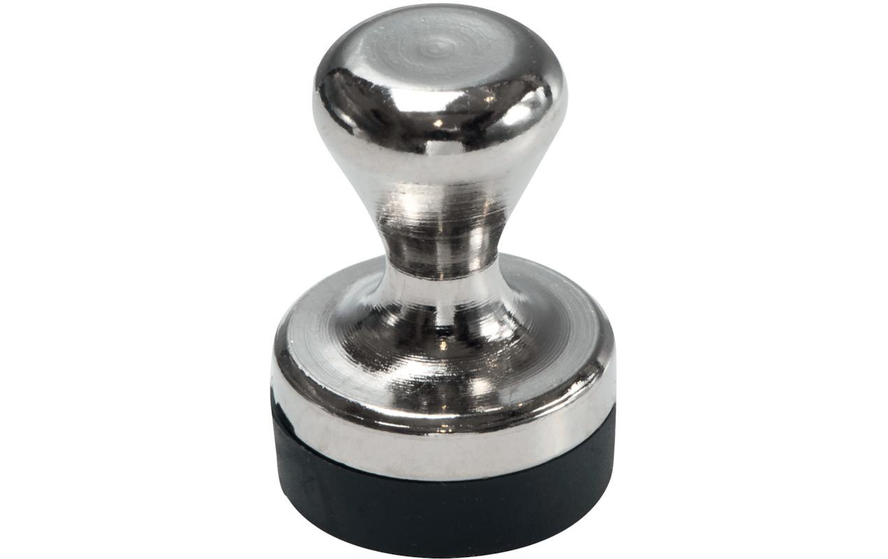Berec Haftmagnet Ø 12 mm 2 Stück, Silber/Metall