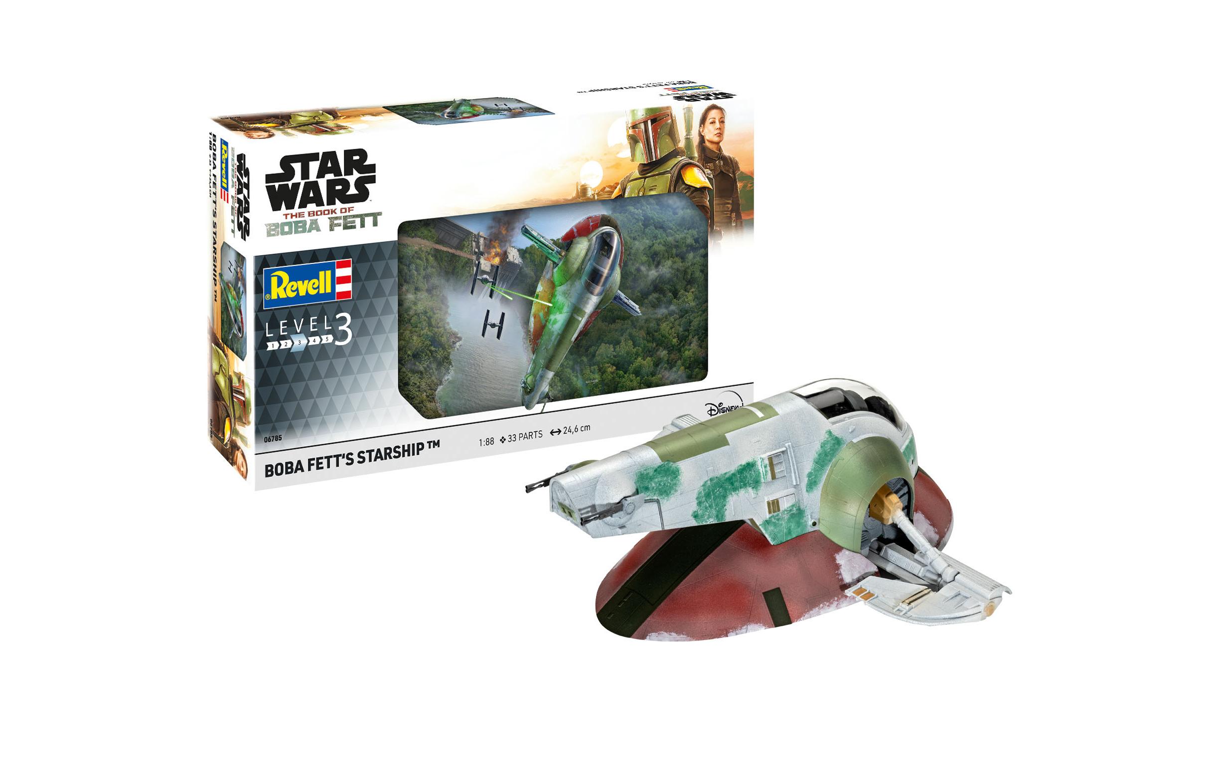 Revell Bausatz Star Wars Boba Fett's Starship 1:88