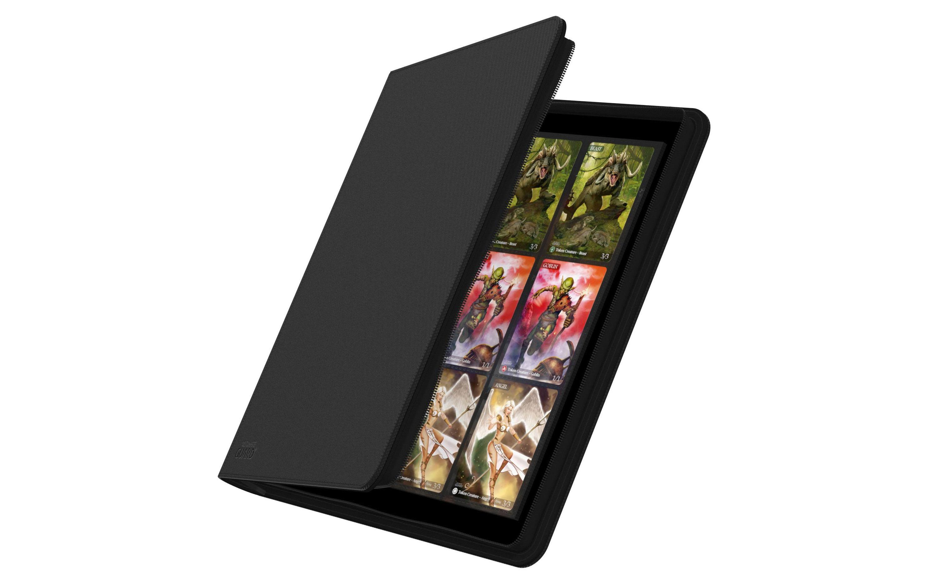 Ultimate Guard Karten-Portfolio QuadRow ZipFolio 480 24-Pocket, schwarz