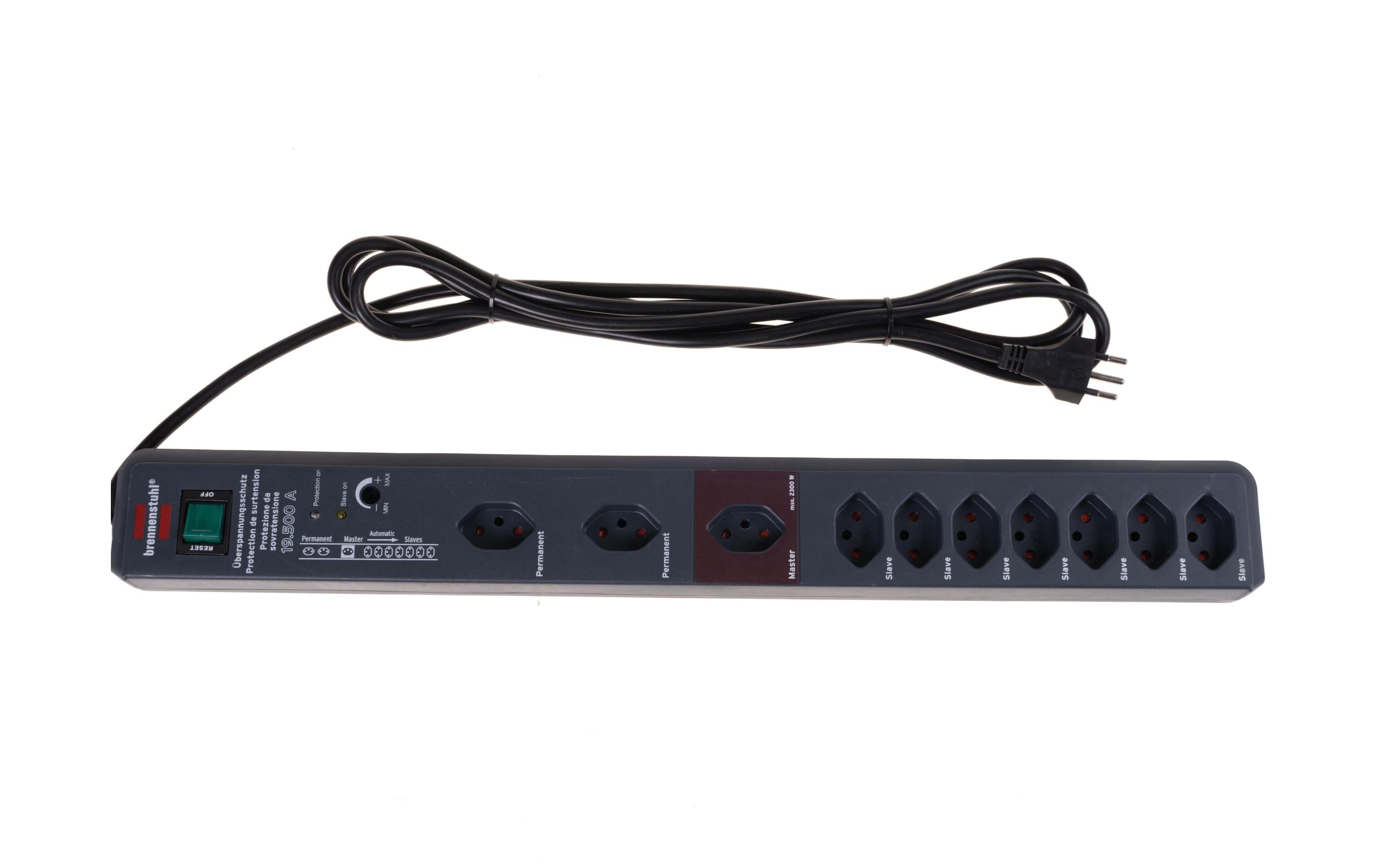 Brennenstuhl Master-Slave-Steckdosenleiste Secure-Tec 10x T13 Brennenstuhl Master-Slave-Steckdosenleiste Secure-Tec 10x T13