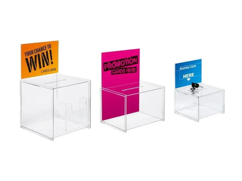 Sigel Visitenkartenhalter 23 x 17 x 30 cm, Transparent Sigel Visitenkartenhalter 23 x 17 x 30 cm, Transparent
