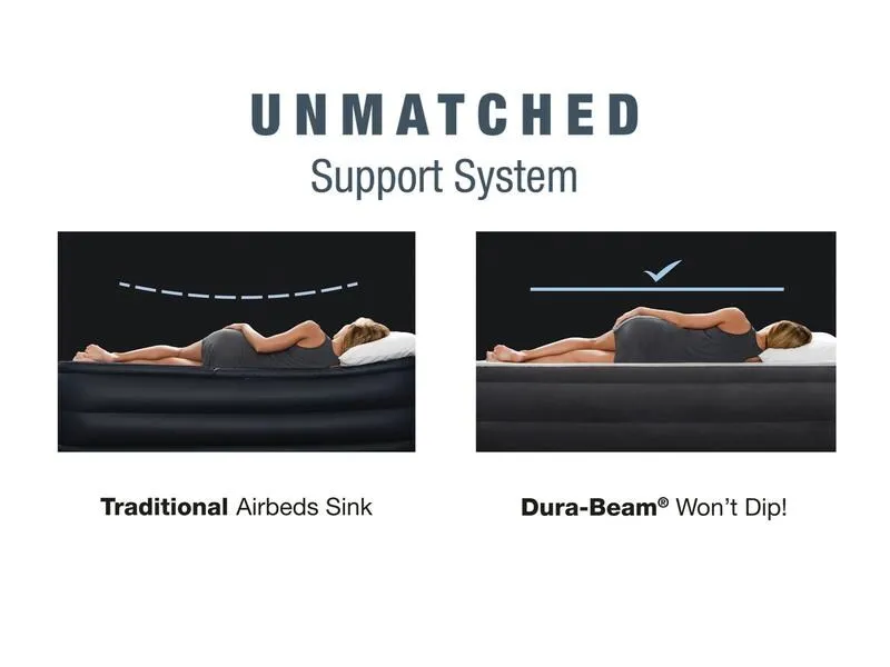 Intex Luftbett Dura Beam Deluxe Ultra Plush Twin 99 x 191 x 46 cm Intex Luftbett Dura Beam Deluxe Ultra Plush Twin 99 x 191 x 46 cm