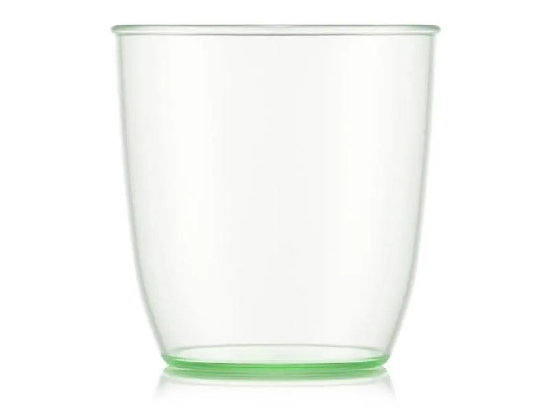 Bodum Outdoor-Becher Kvadrant 200 ml, Grün, 4 Stück
