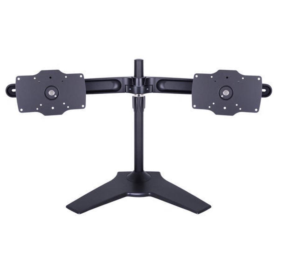 Multibrackets Monitor-Standfuss Dual bis 30 kg – Schwarz