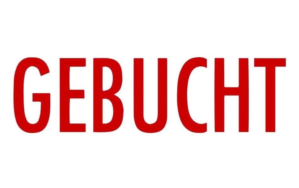 Colop Wort- und Datumsstempel Green Line «GEBUCHT», Rot