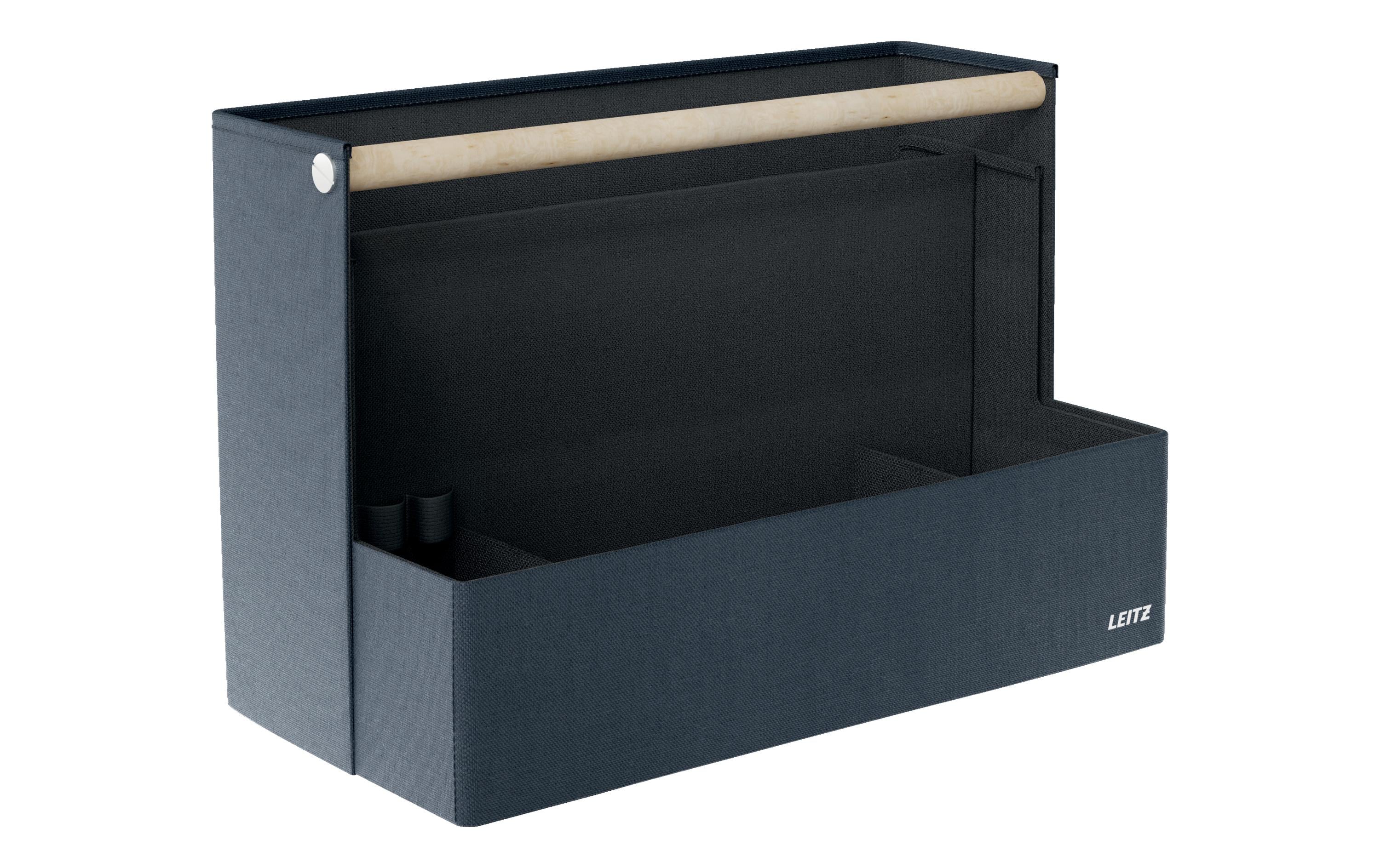 Leitz Ergo Schreibtisch-Organizer aus Stoff, Samtgrau