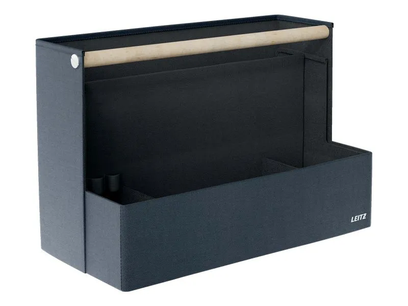 Leitz Ergo Schreibtisch-Organizer aus Stoff, Samtgrau