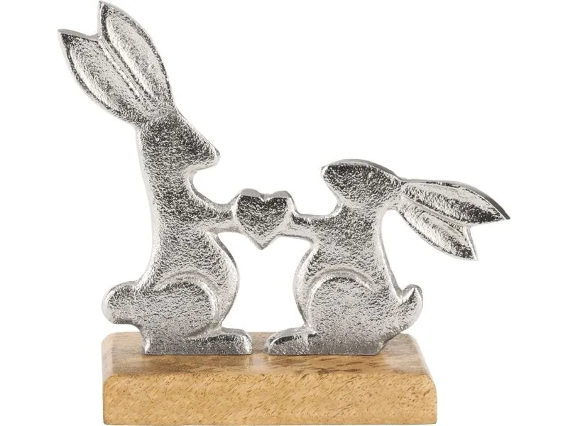 EGLO Aufsteller Amoatsy 15.3 cm, Braun, Silber