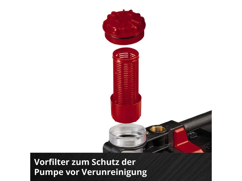 Einhell Akku-Gartenpumpe AQUINNA 36/38 F LED