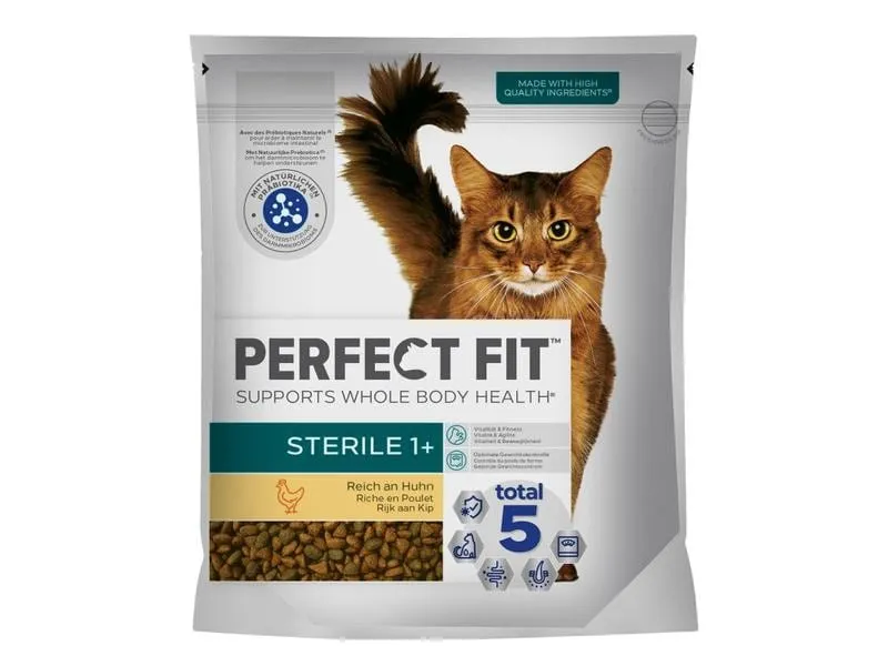 Perfect Fit Trockenfutter Cat Adult Sterile mit Huhn, 1.4 kg Perfect Fit Trockenfutter Cat Adult Sterile mit Huhn, 1.4 kg