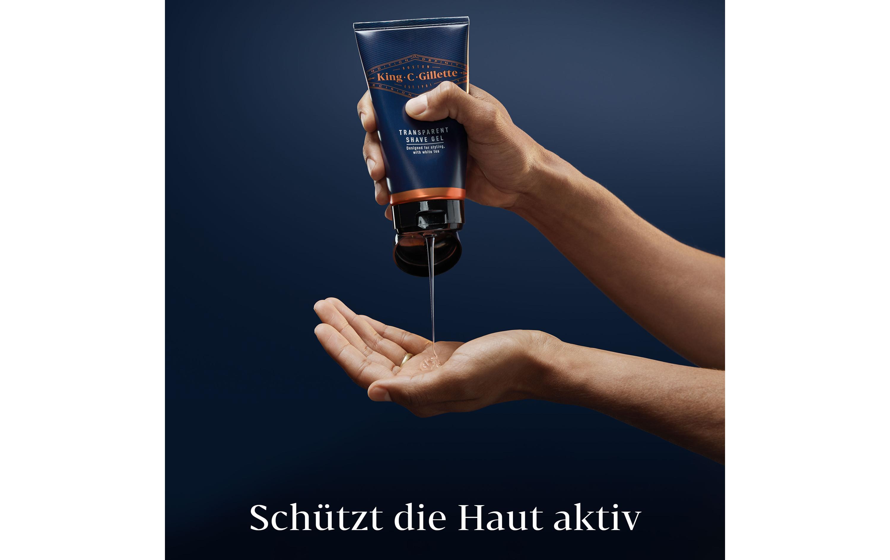 King C. Gillette Rasur- und Kantengel 150 ml