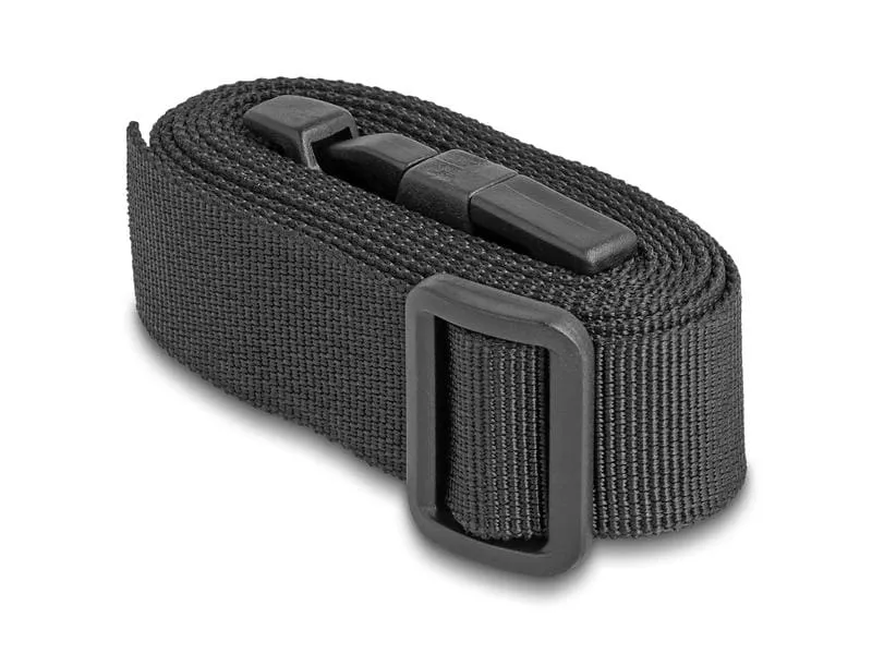 Delock Koffergurt verstellbar, Schwarz, 1.5 m, 2 Stück