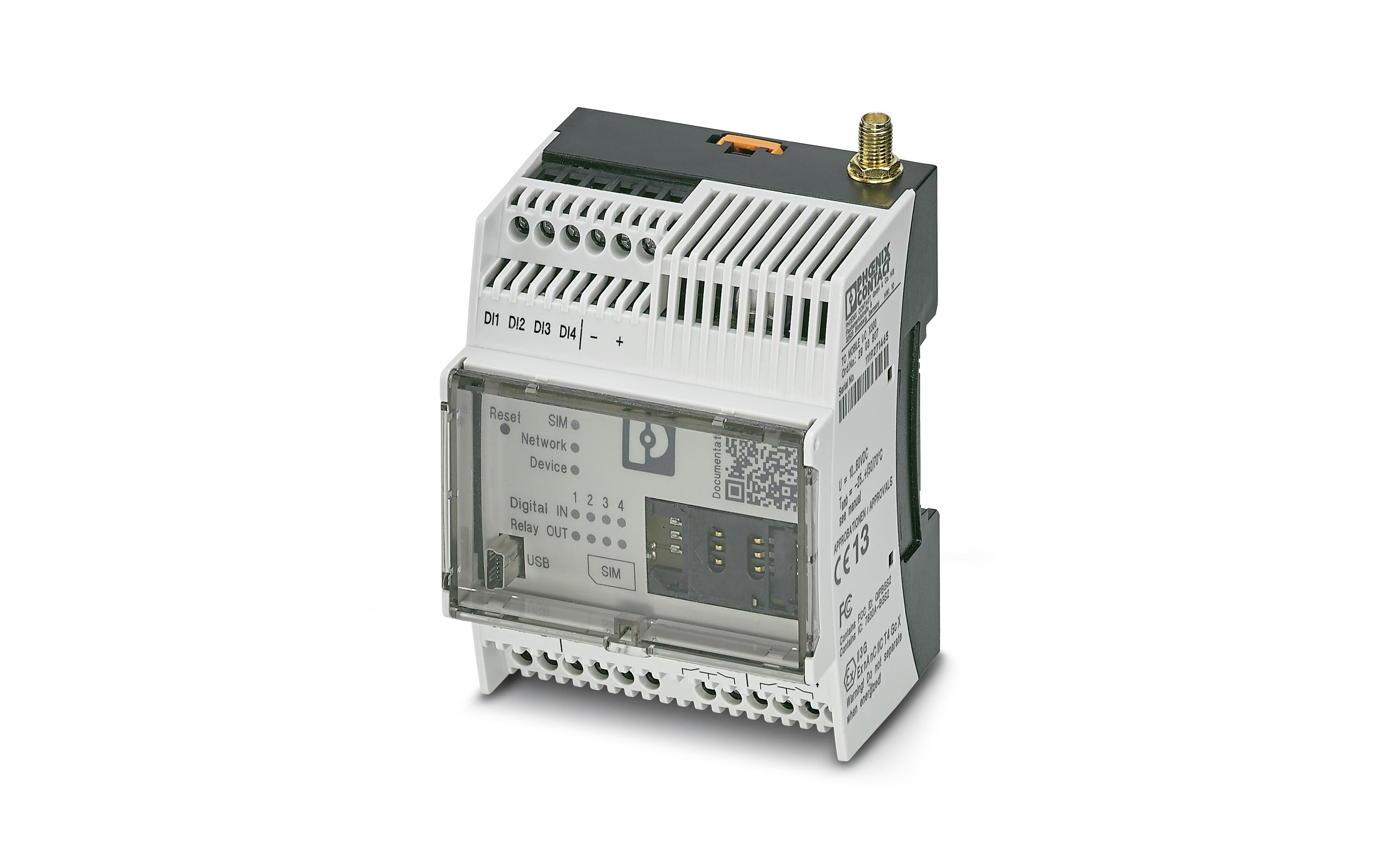 Phoenix Contact SMS-Relais TC MOBILE I/O X200-4G Phoenix Contact SMS-Relais TC MOBILE I/O X200-4G