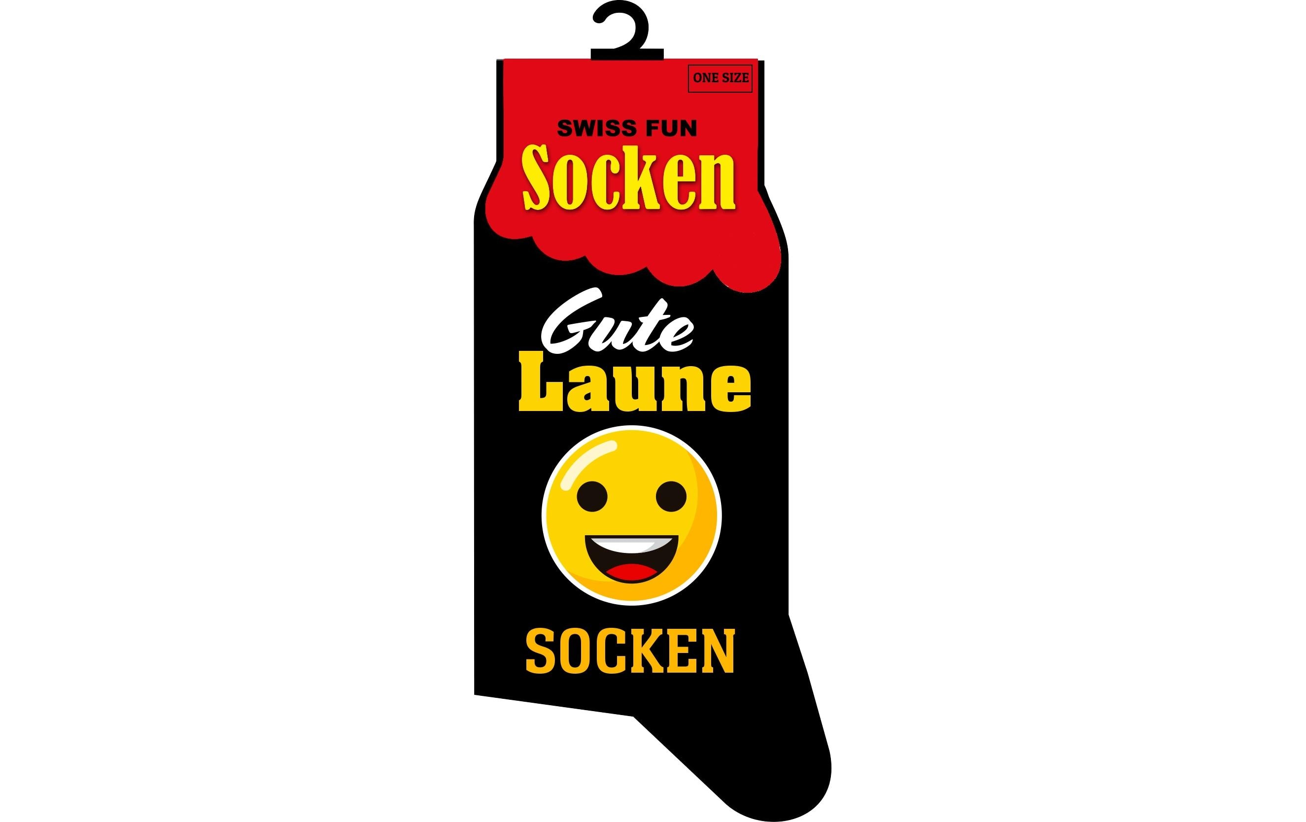 Trendcompany Socken Gute Laune 41-46