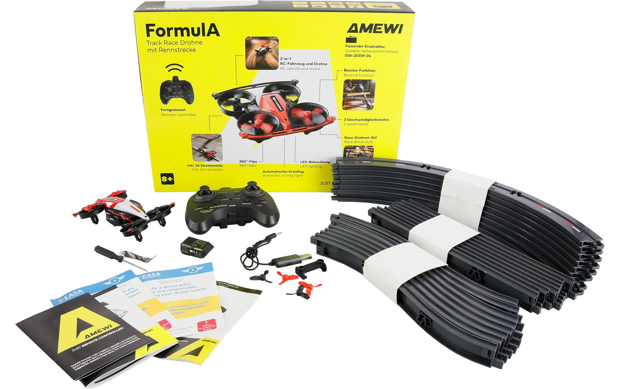 Amewi Formula Track Race Drohne Rot