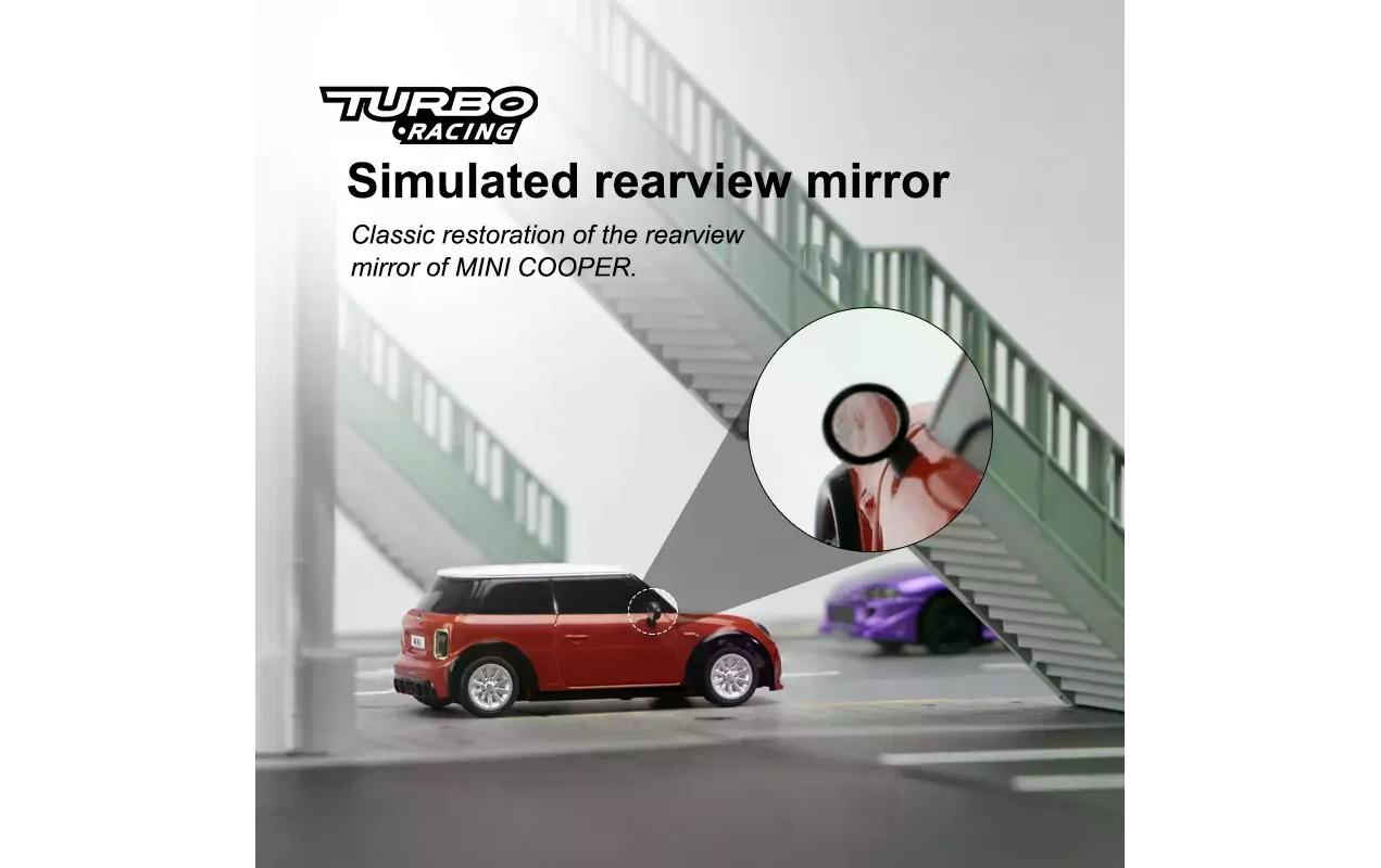 Turbo Racing Mini Cooper TR01, RTR, 1:76