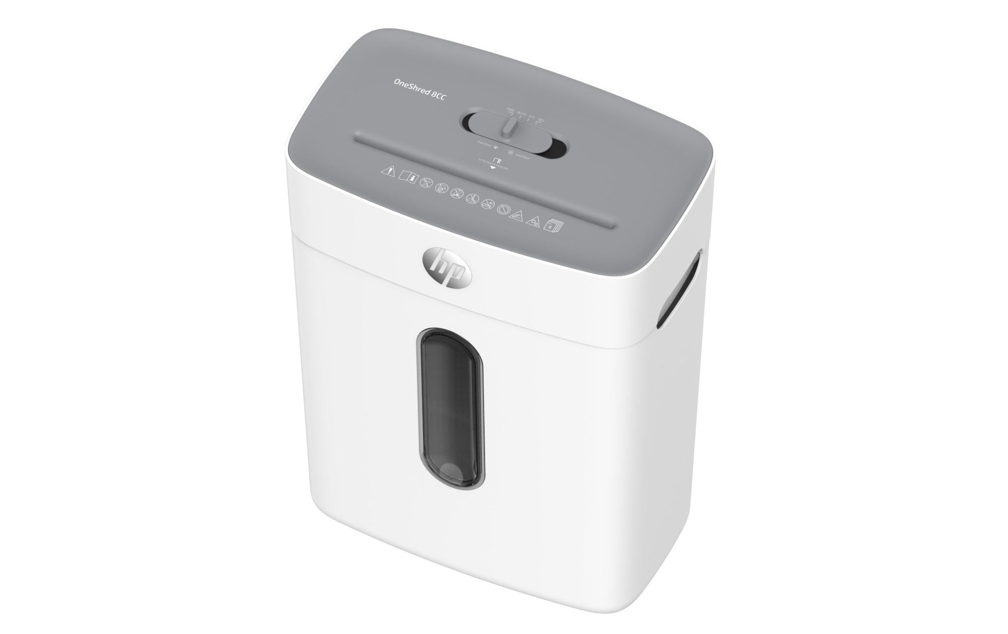 HP Aktenvernichter OneShred 8CC P-4, 8 Seiten