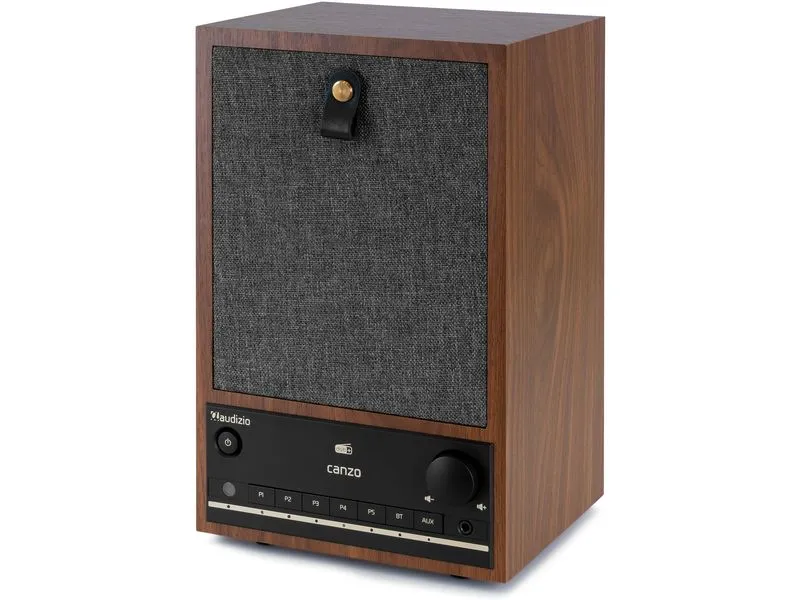 Audizio Internet Radio Canzo Dunkelbraun Audizio Internet Radio Canzo Dunkelbraun