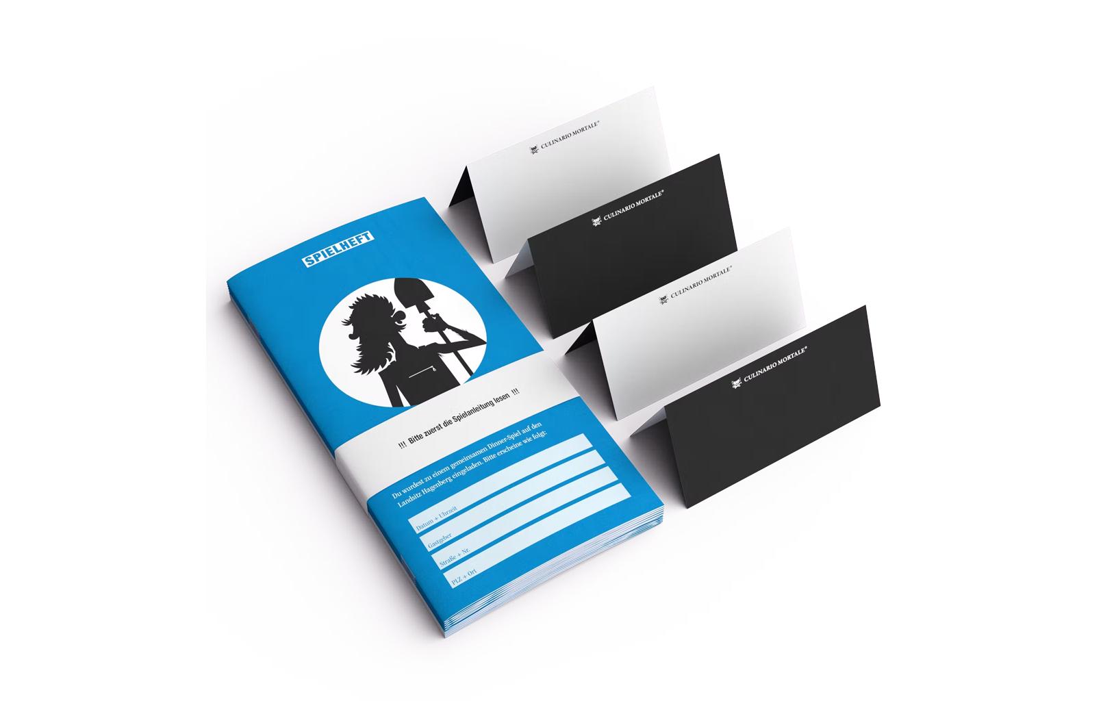 Culinario Mortale Partyspiel Schatten über Landsitz Hagenberg