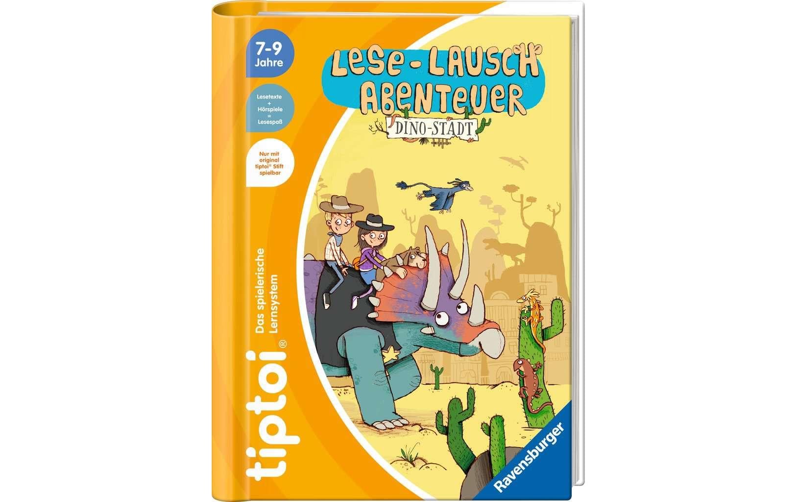 tiptoi Lernbuch Lese-Lausch-Abenteuer Dino-Stadt