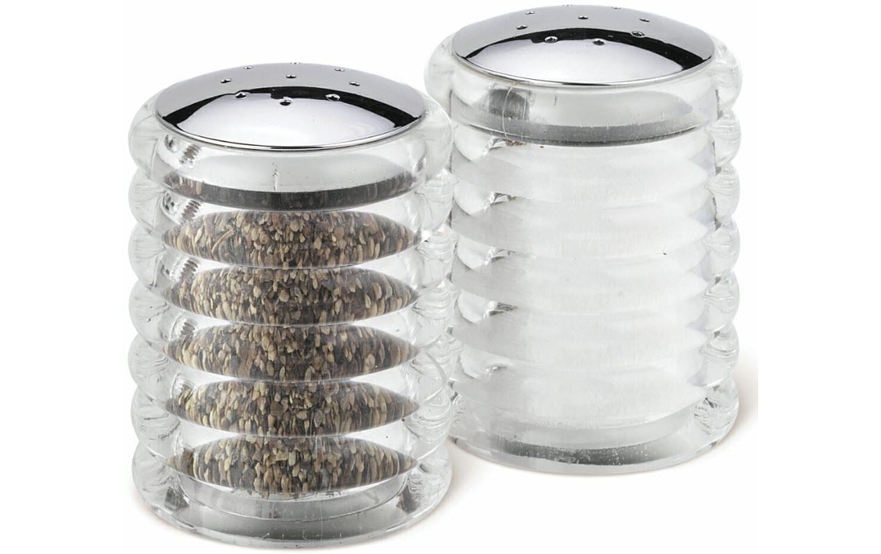 Cole&Mason Salz- & Pfefferstreuer Acrylic Beehive Transparent