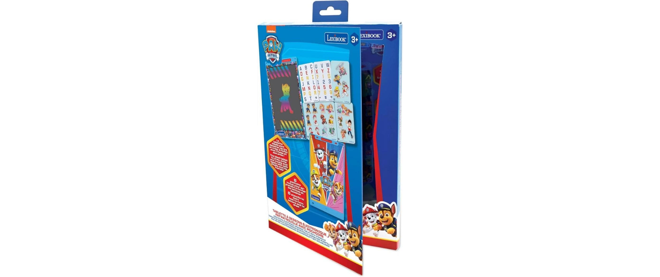 Lexibook Maltafel mit Schablonen Paw Patrol 28 cm
