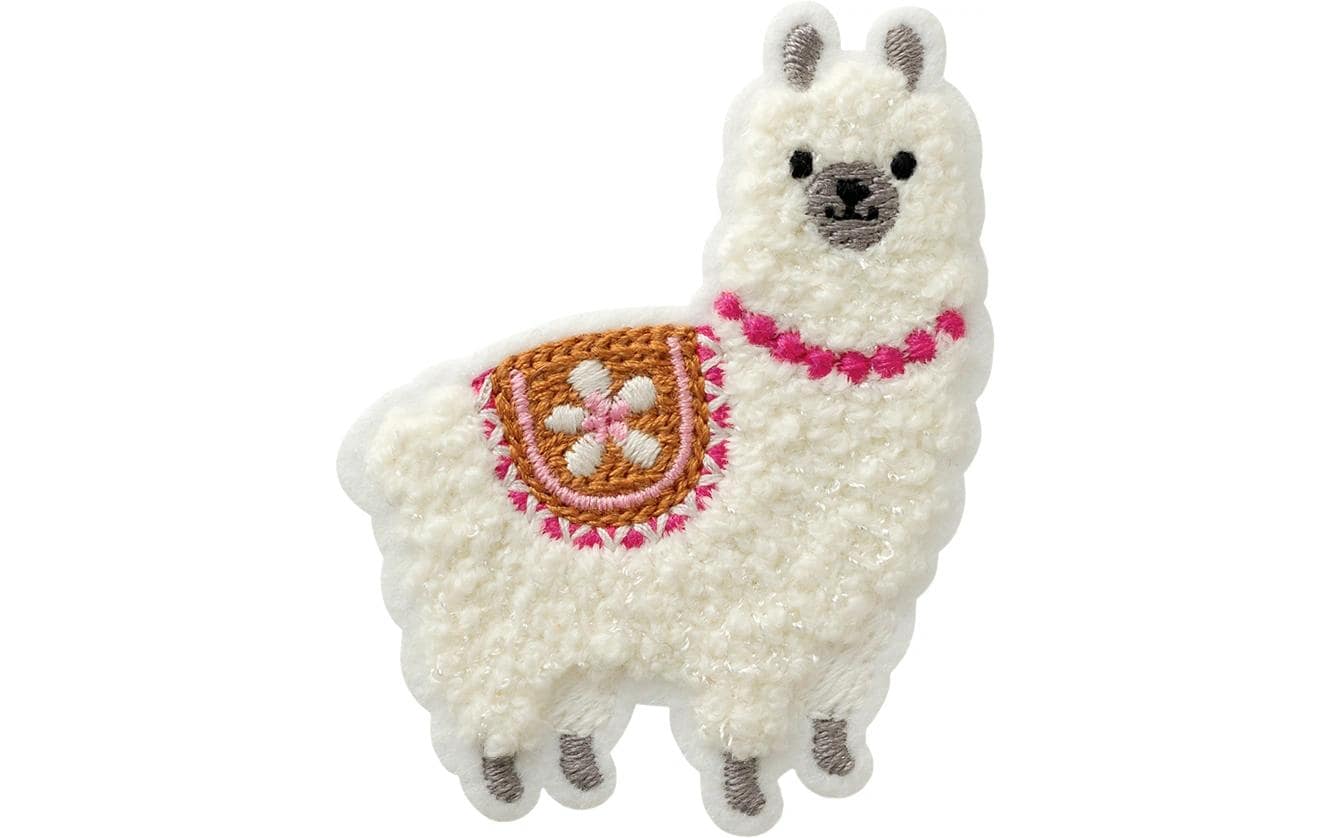 Guardi Aufbügelbild Alpaka flauschig 1 Stück Guardi Aufbügelbild Alpaka flauschig 1 Stück