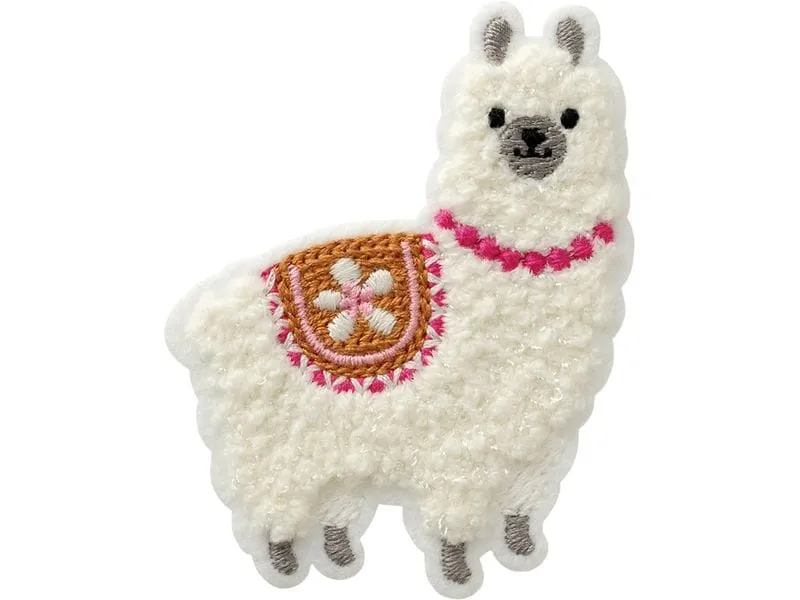 Guardi Aufbügelbild Alpaka flauschig 1 Stück Guardi Aufbügelbild Alpaka flauschig 1 Stück