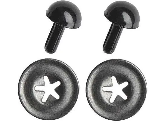 Rico Design Sicherheitsaugen 6 mm 2 Stück Rico Design Sicherheitsaugen 6 mm 2 Stück