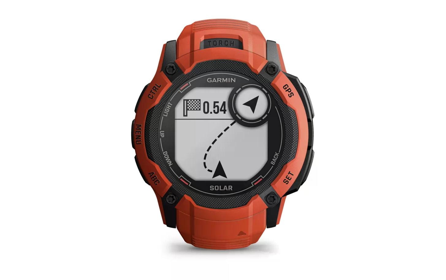 GARMIN Sportuhr Instinct 2X Solar Flame Red
