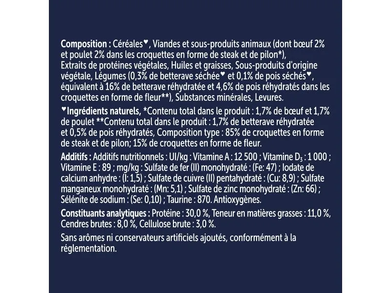 Felix Trockenfutter Doppelt Lecker Adult Fleisch 4 kg Felix Trockenfutter Doppelt Lecker Adult Fleisch 4 kg