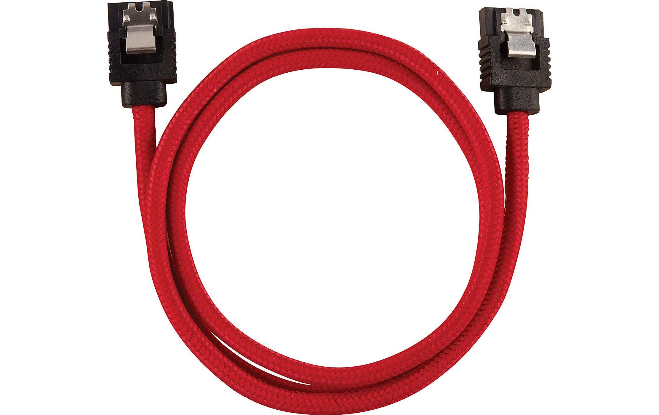 Corsair SATA3-Kabel Premium Set Rot 60 cm
