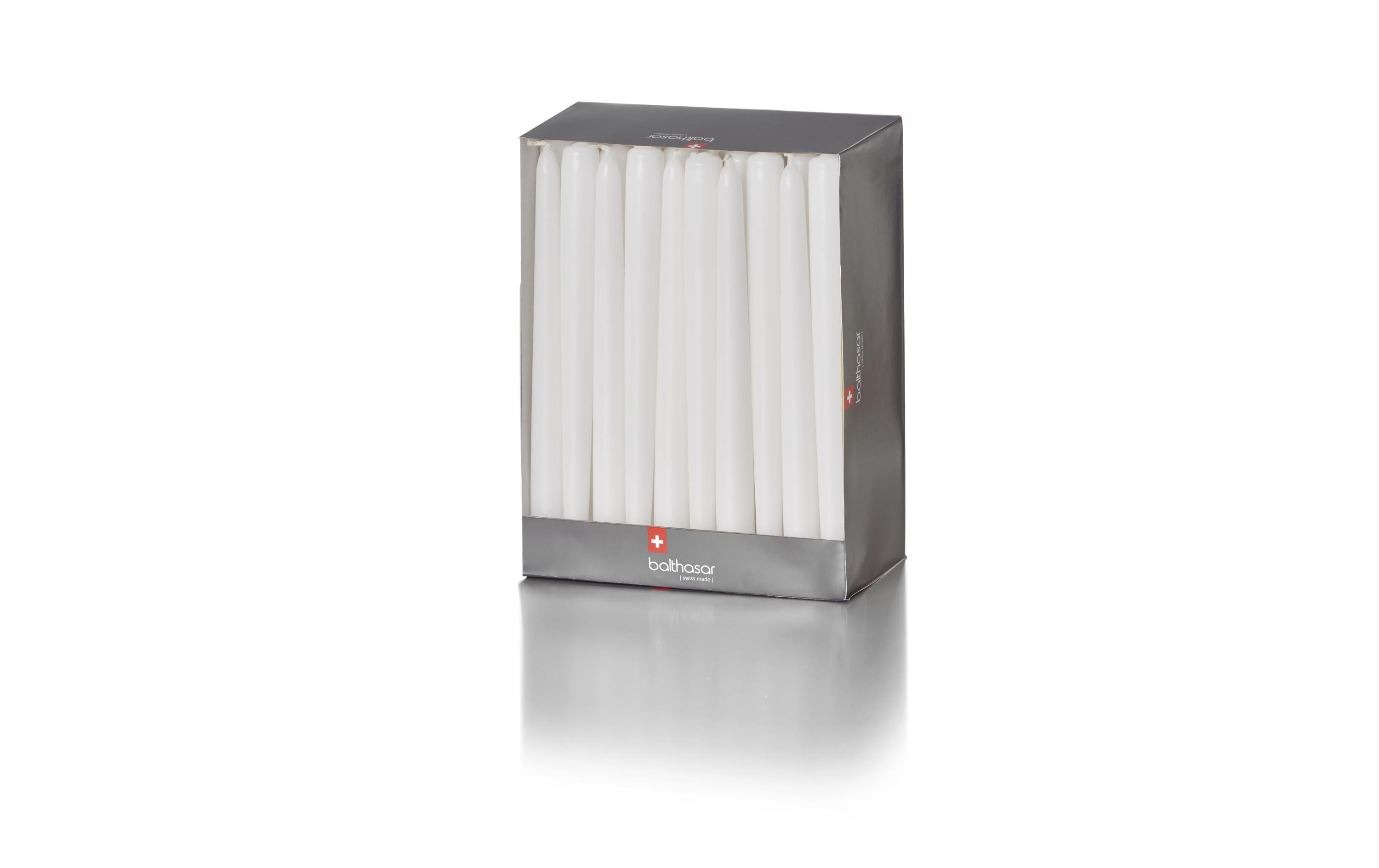 balthasar Etoilekerze Weiss, 50 Stück