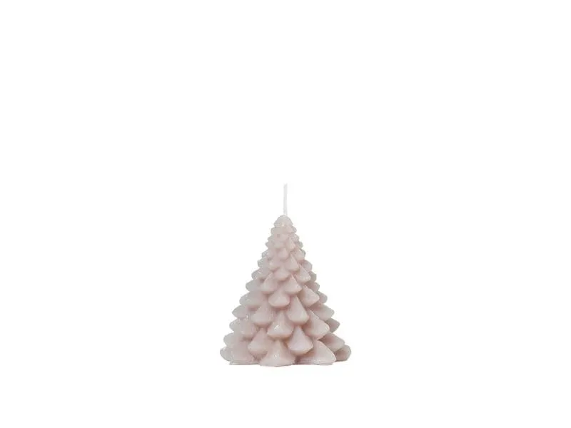 Broste Copenhagen Granny Christbaumkerze Linen, 9 x 10 cm
