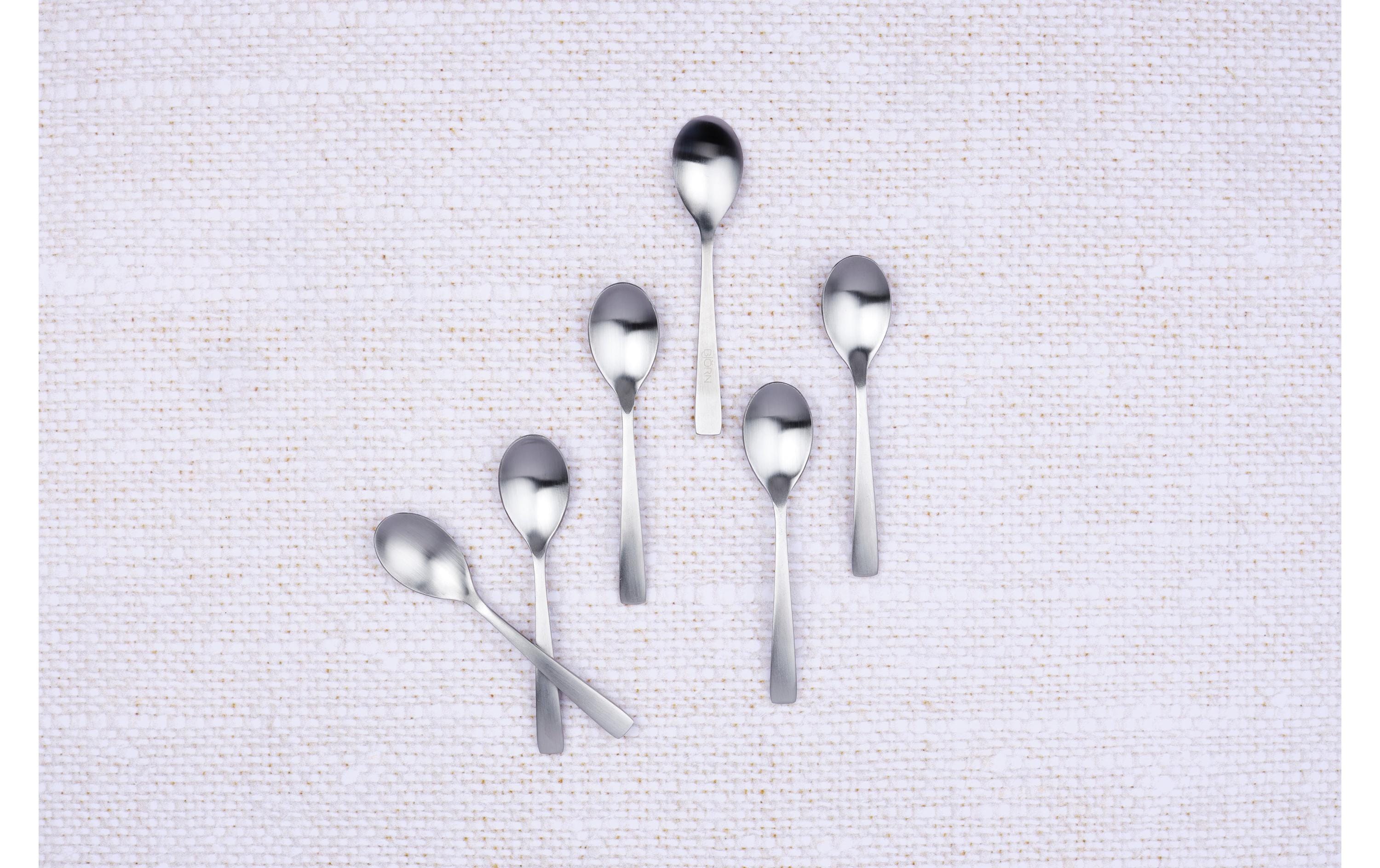 Björn Löffel Oglu 6 Stück, Silber