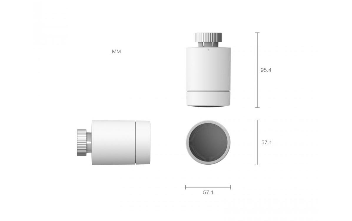 Aqara Heizkörperthermostat E1 Weiss, Zigbee 3.0