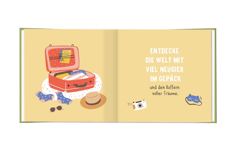 Grafik Werkstatt Minibuch Für dich eine extra Portion Glück!