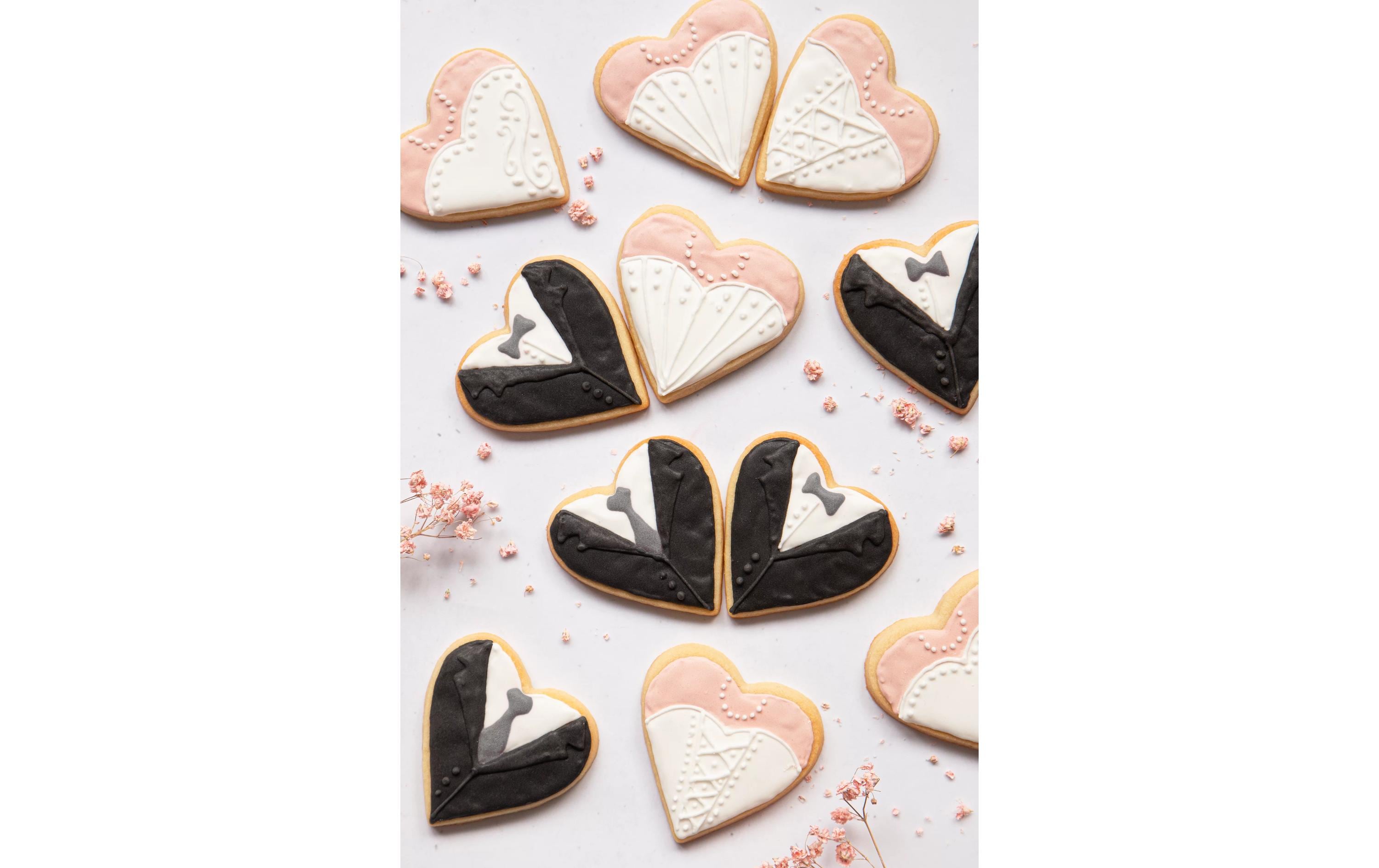 Städter Guetzli-Ausstecher Herz, 6-teiliges Set