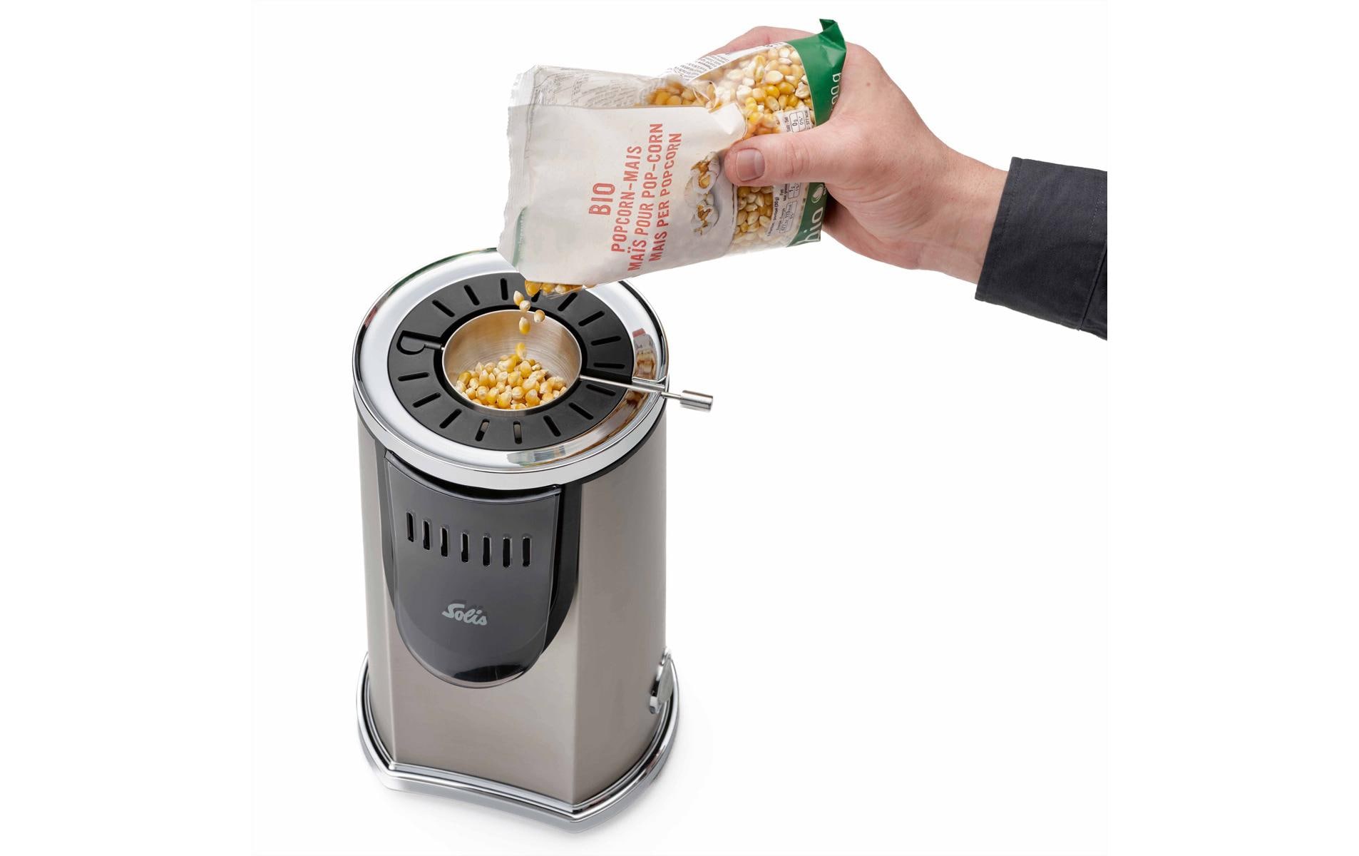Solis Pop & Fun Popcorn Maker Silber