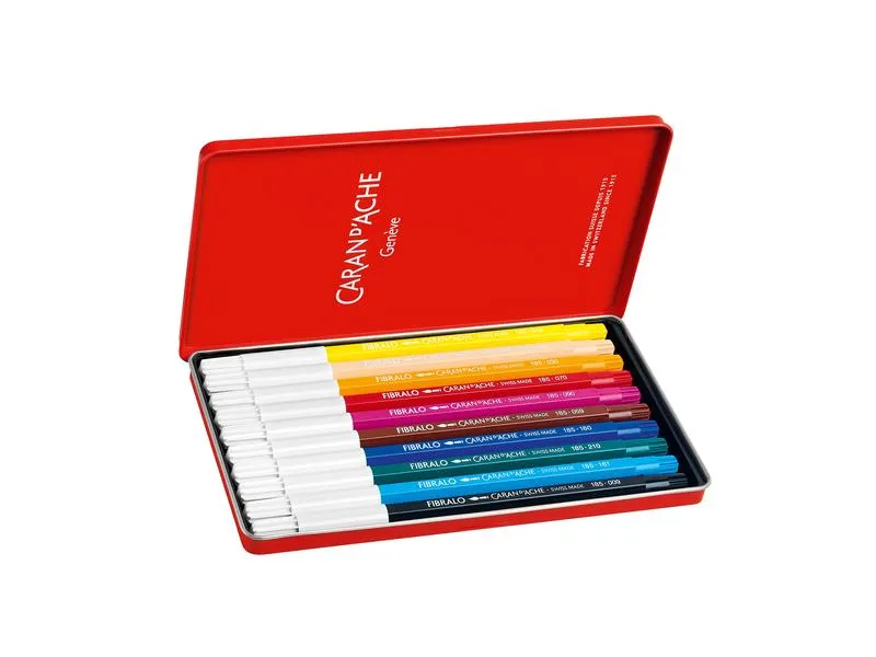 Caran d'Ache Filzstift Fibralo 10 Stück