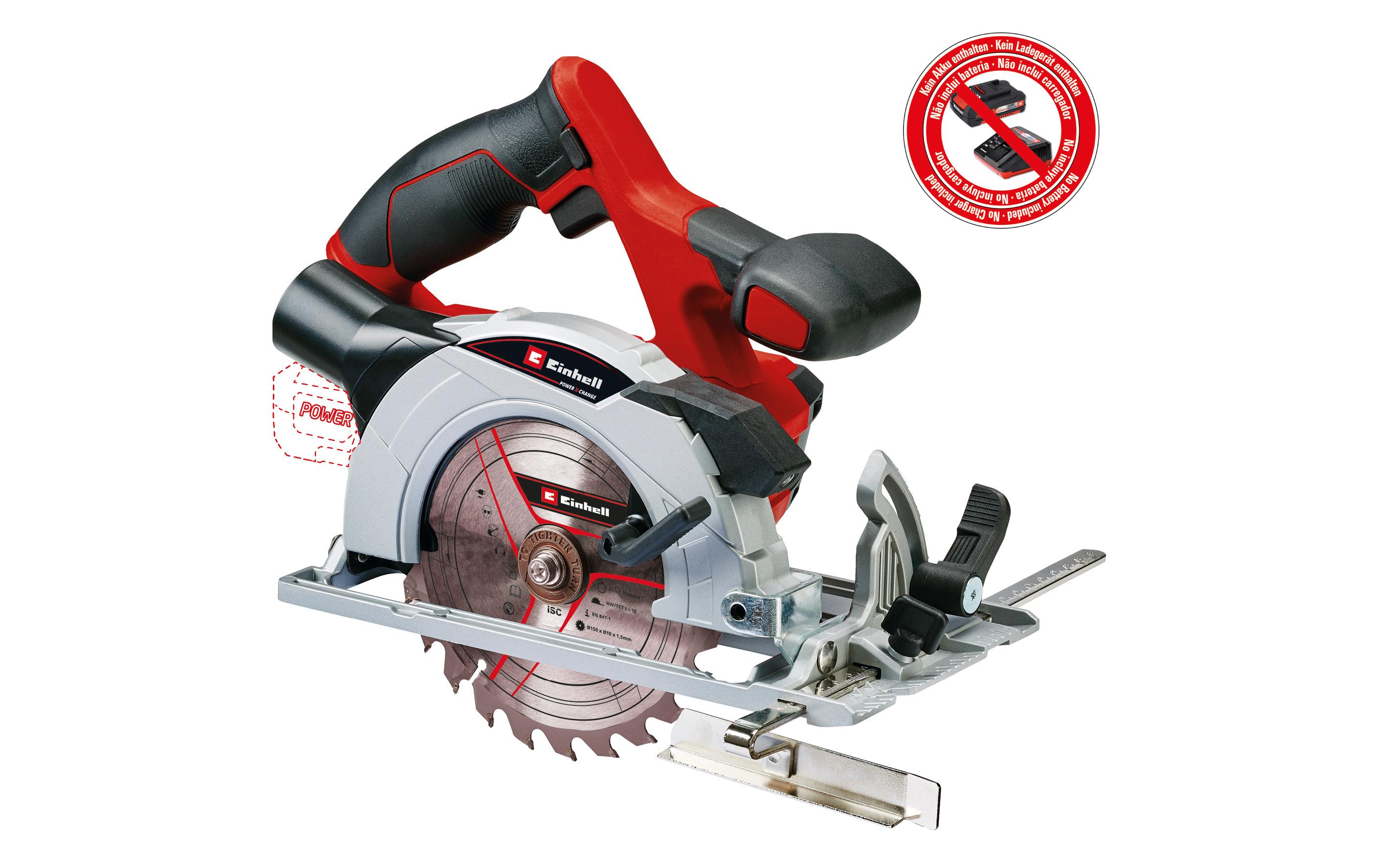 Einhell Akku-Handkreissäge TE-CS 18/150 Li-Solo