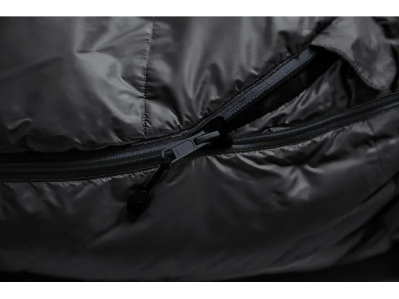 Grüezi Bag Schlafsack DownWool Subzero 2.0 -8 °C 175 cm, Schwarz