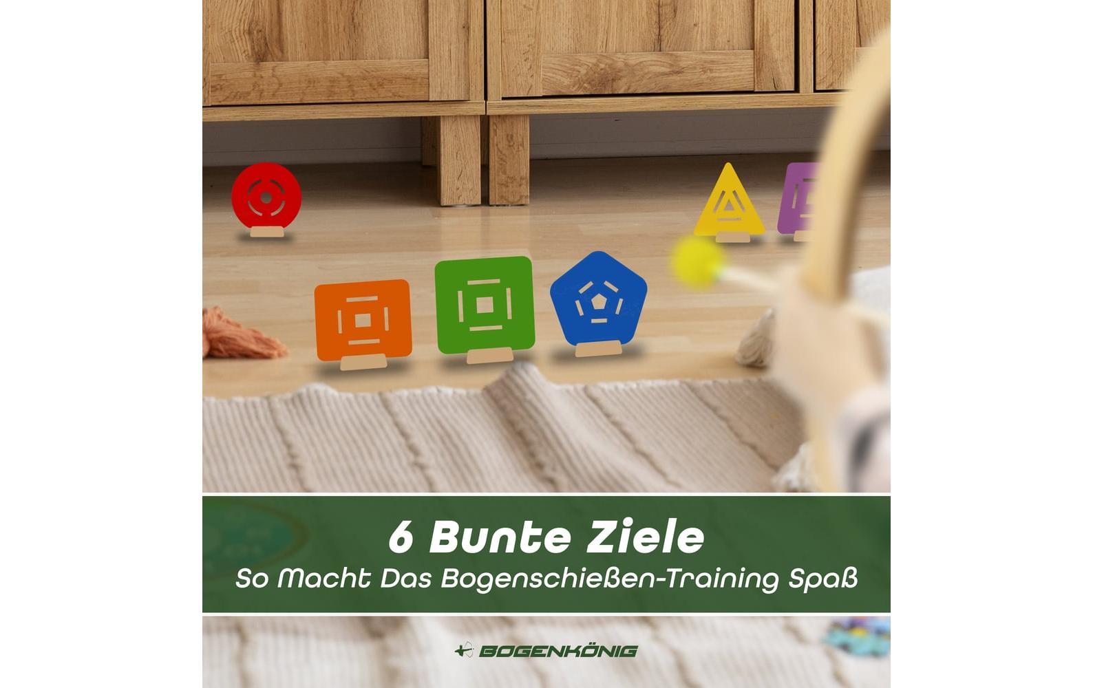 Bogenkönig Bogenschiess-Set 12-teilig