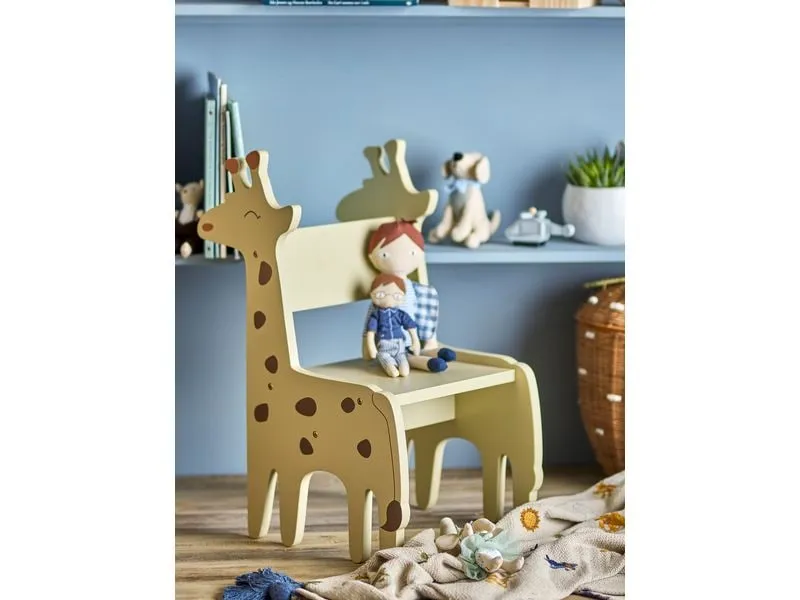 Bloomingville Kinderstuhl Ibber Giraffe Grau Bloomingville Kinderstuhl Ibber Giraffe Grau