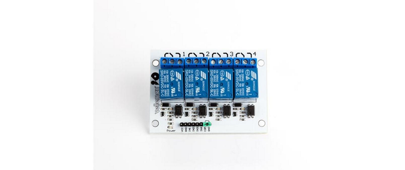 Whadda Relais Modul 4 Kanal Whadda Relais Modul 4 Kanal