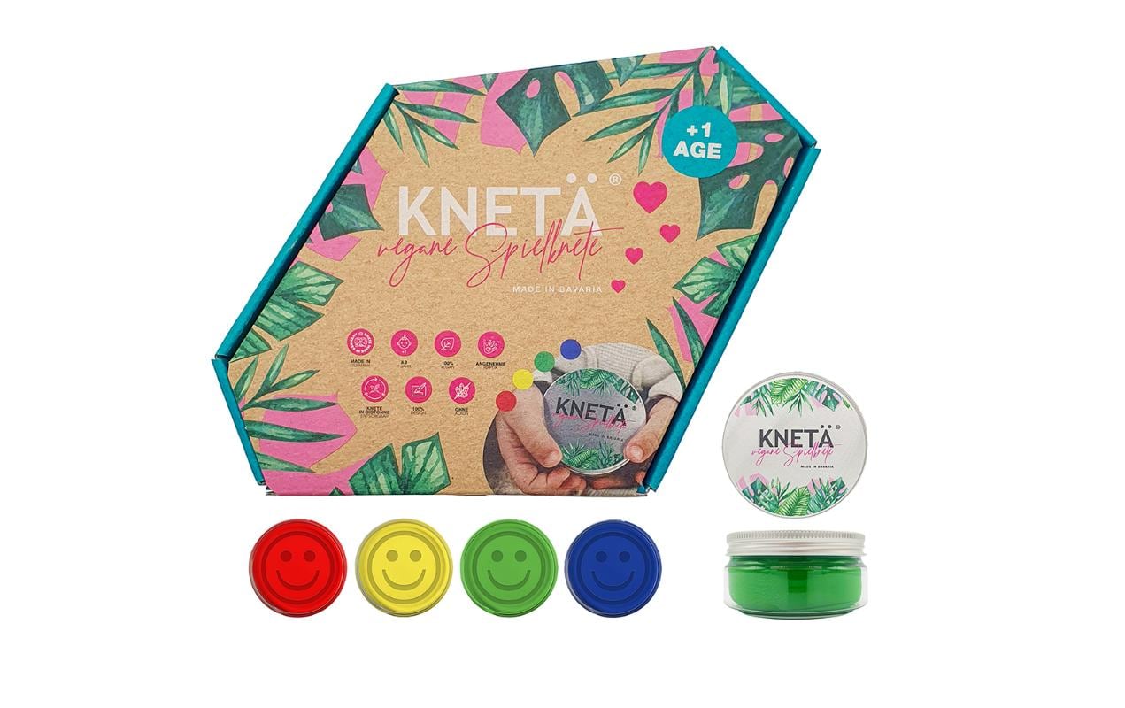 KNETÄ Knetspielzeug 4er Dosen Set 125 g KNETÄ Knetspielzeug 4er Dosen Set 125 g