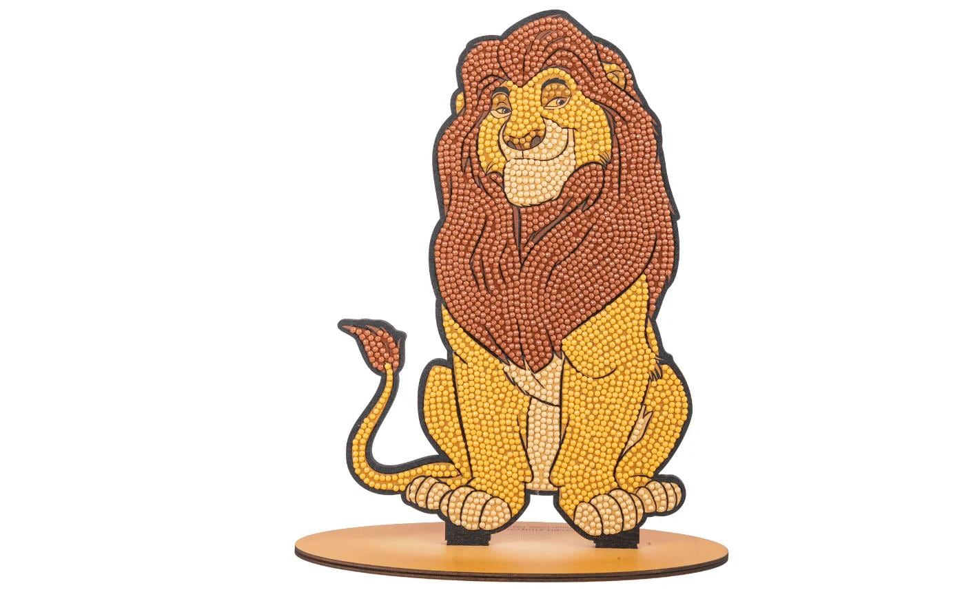 CRAFT Buddy Bastelset Mufasa Crystal Art XL Buddy CRAFT Buddy Bastelset Mufasa Crystal Art XL Buddy